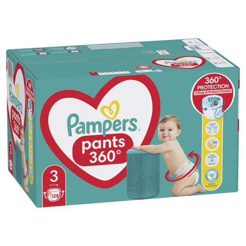 pampers pieluchomajtki duże