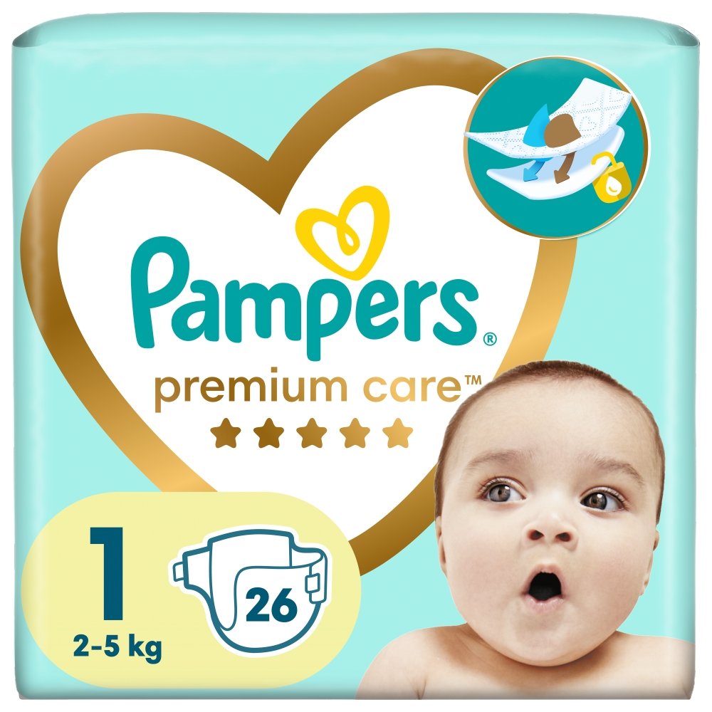 pampers premium care 1 newborn 66 szt rossmann