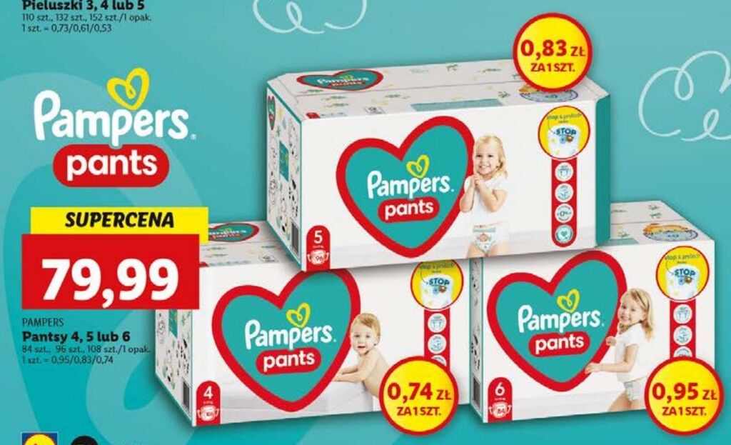 biedronka pampers 5