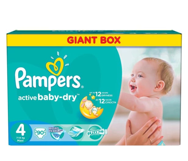 pampers 4 karton