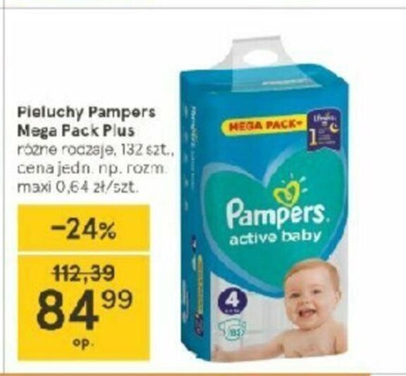 próbka pampers ile.sztuk