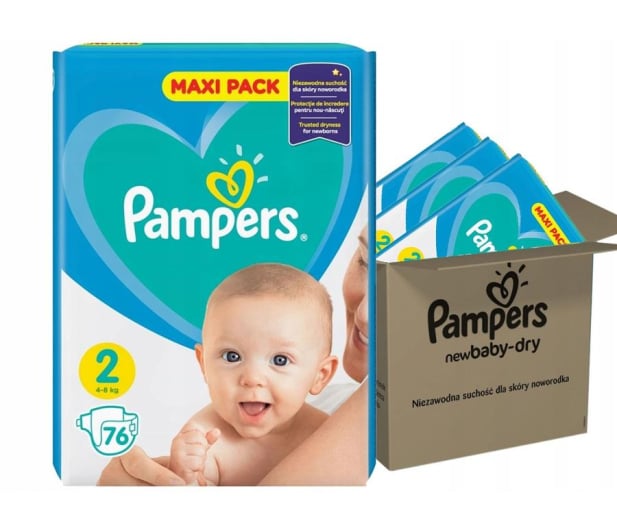 pieluchy pampers newborn cena