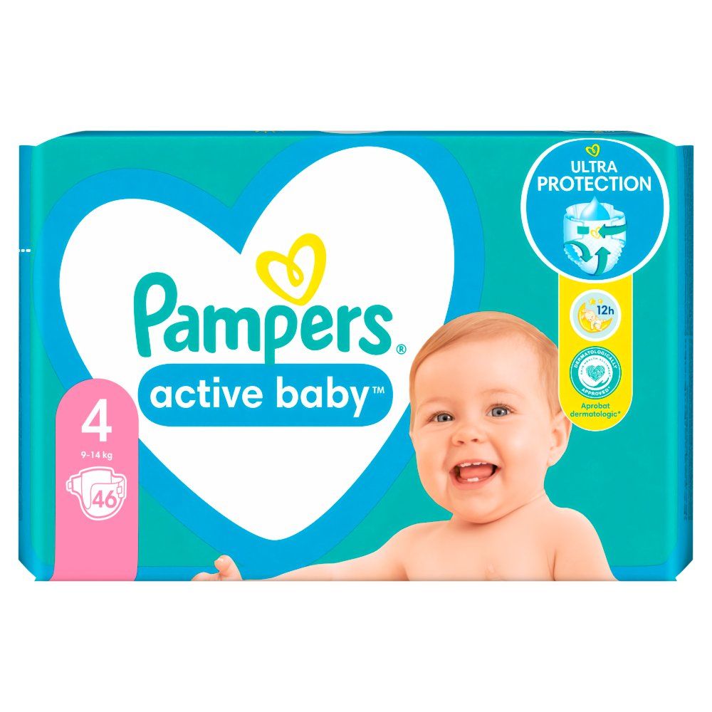 pampers 4 232 sztuk