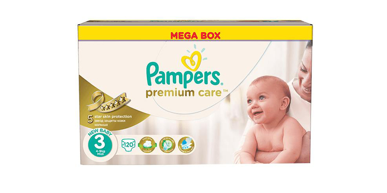 260 szt pampers 4 active baby