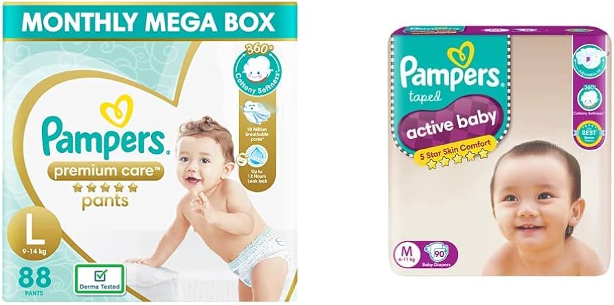 logotyp pampers