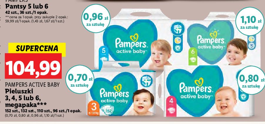 ile kosztują pampersy z firmy pampers 100 sztprawo