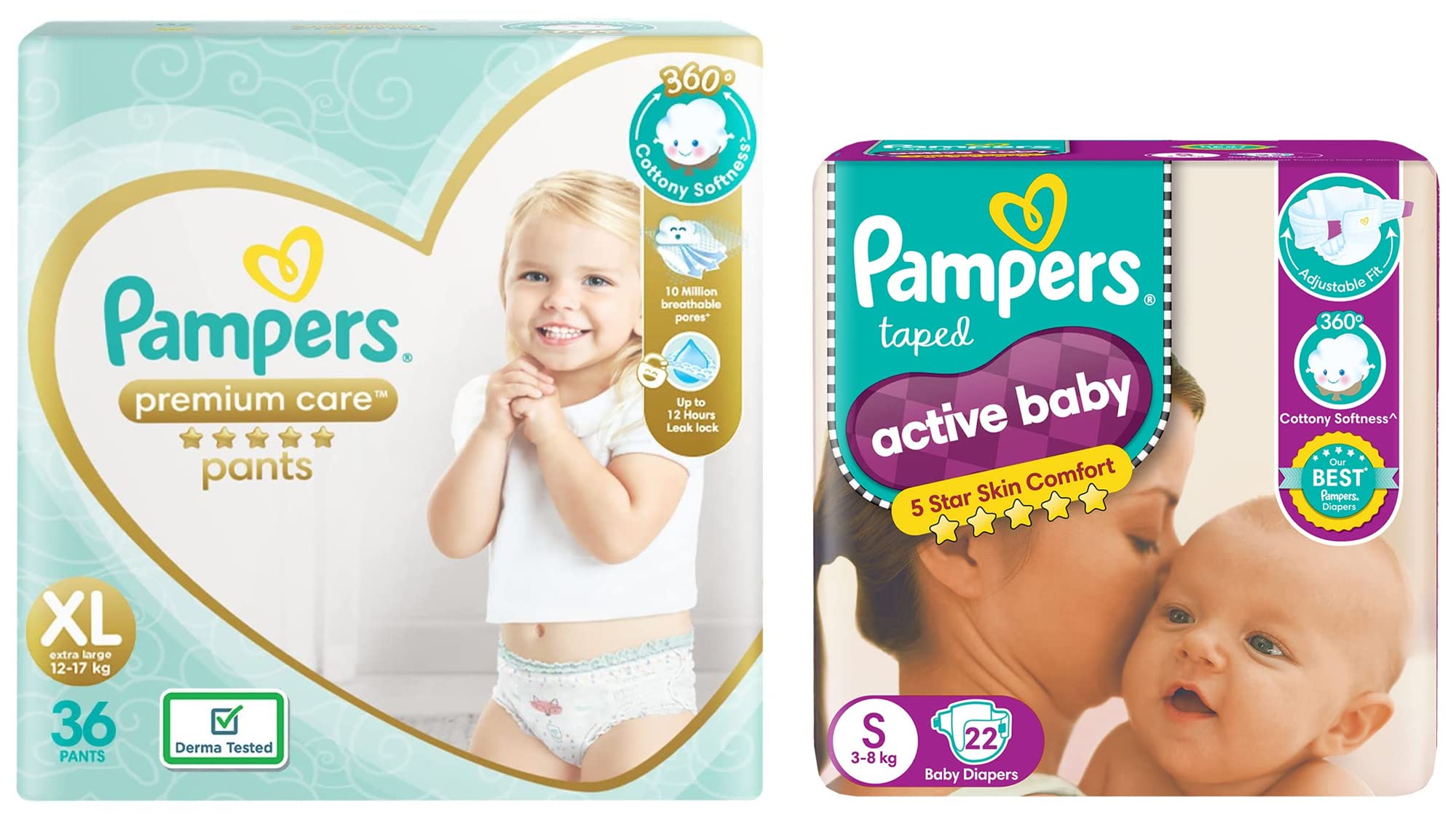 pampers 5 na ile kg