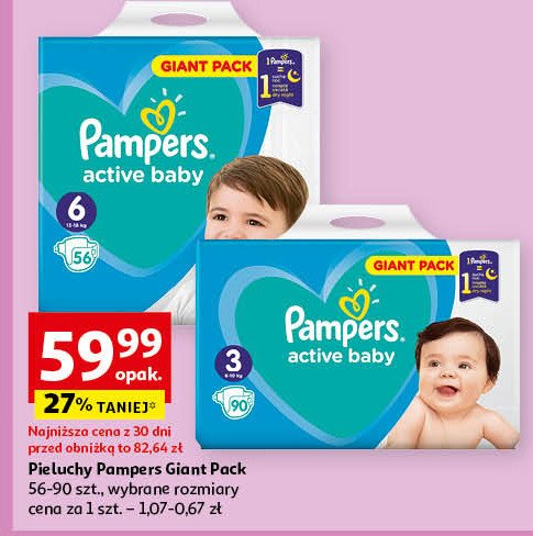 pieluchy pampers gratis