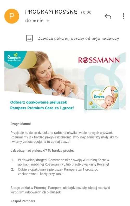 rossmann pampers sensitive