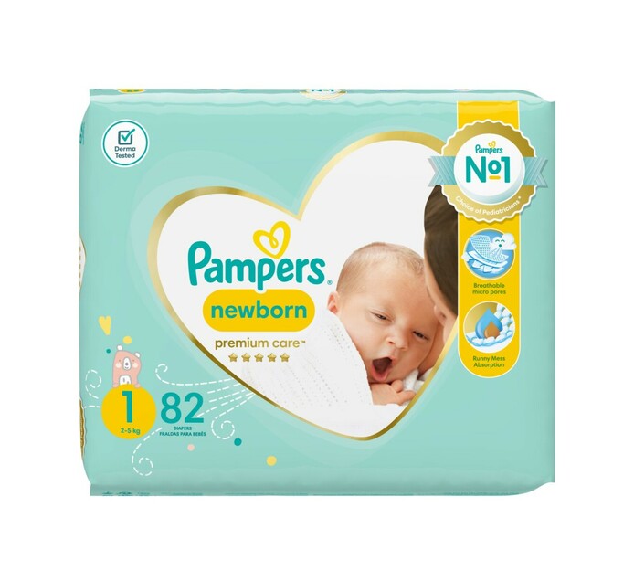 pieluchy pampers premium care 1 newborn 88szt