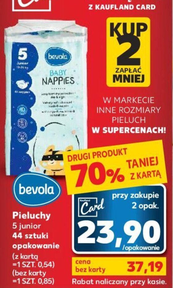 promocje na pampers premium care