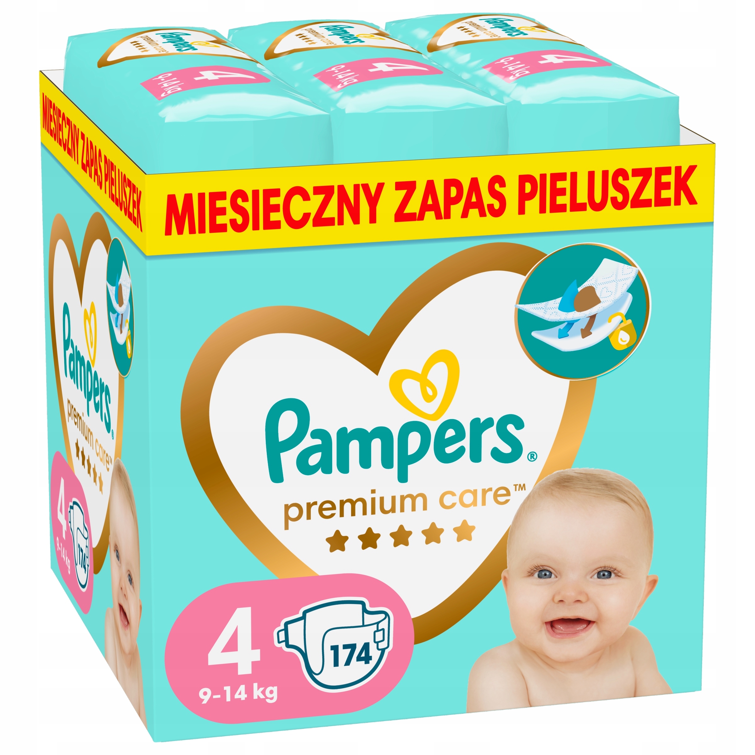 Bawełniana pieluszka dla niemowląt HAPPY FARM 75x75 cm