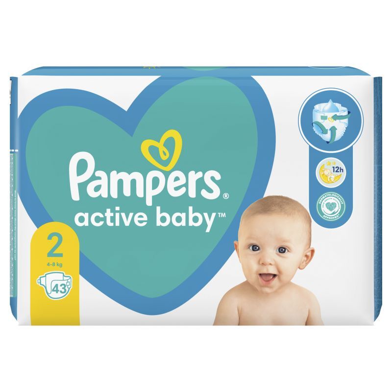 pampers active baby 5 52 szt