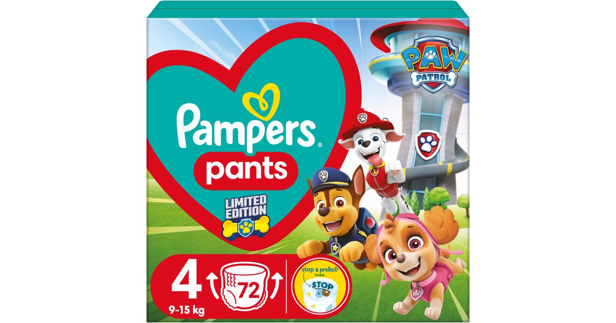 pampers pants rozmiar 4 174 szt