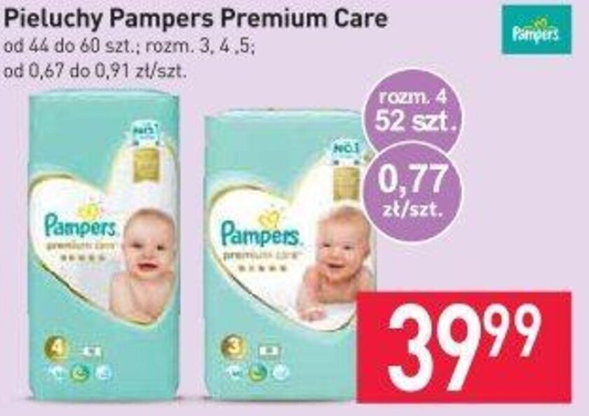 pampers 3 96 sztuk cena