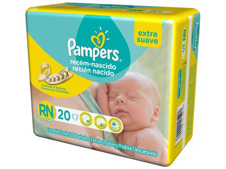 pampers w doniczce z kwiatkiem