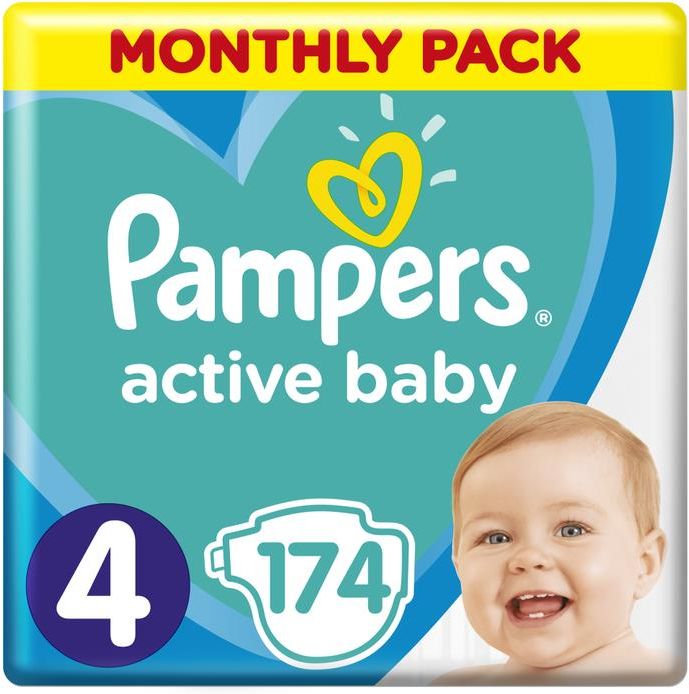 pieluchomajtki pampers active baby pants 4 cena