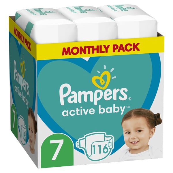 pampers active girl