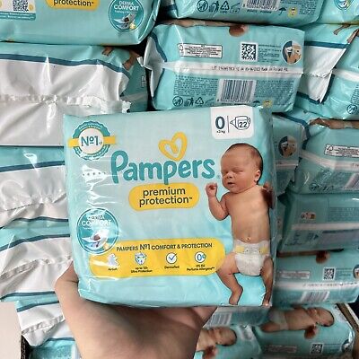 pampers pee