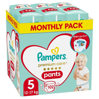 mega pack pampers pants 5