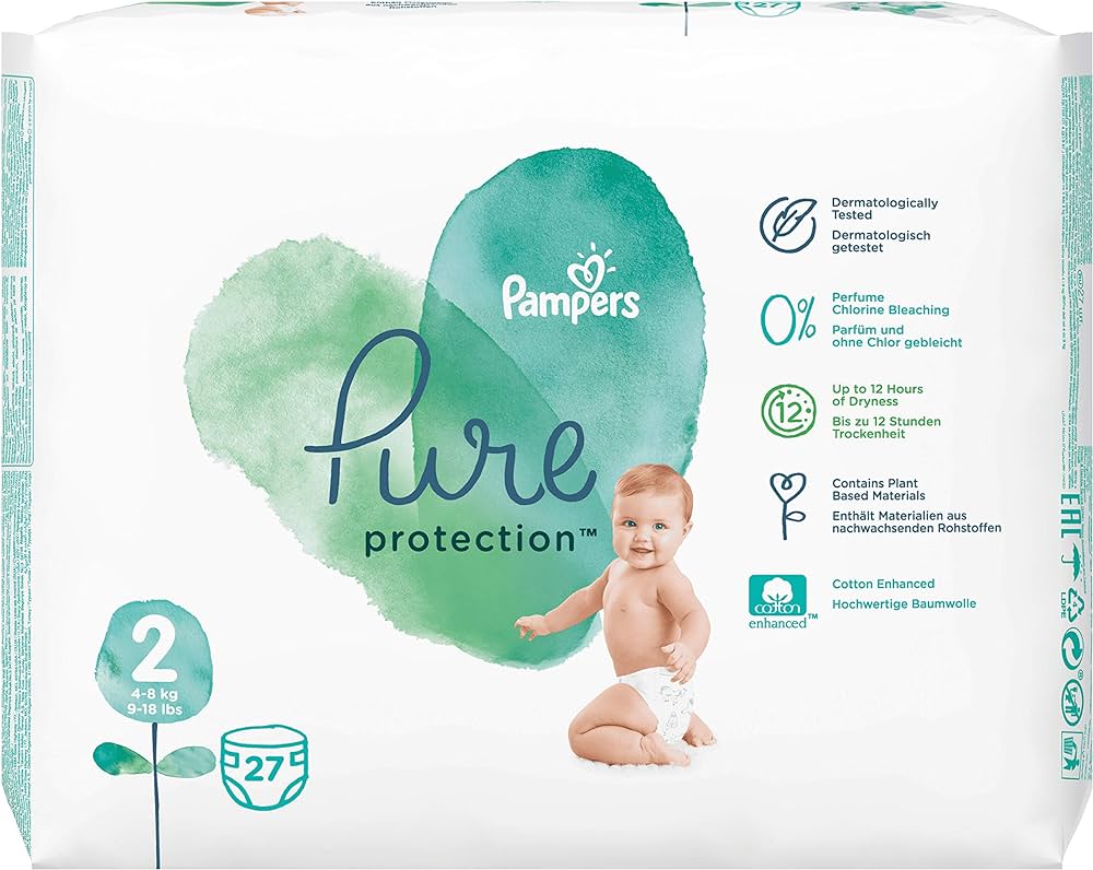 pampers 5-8 kg 208 sztuk