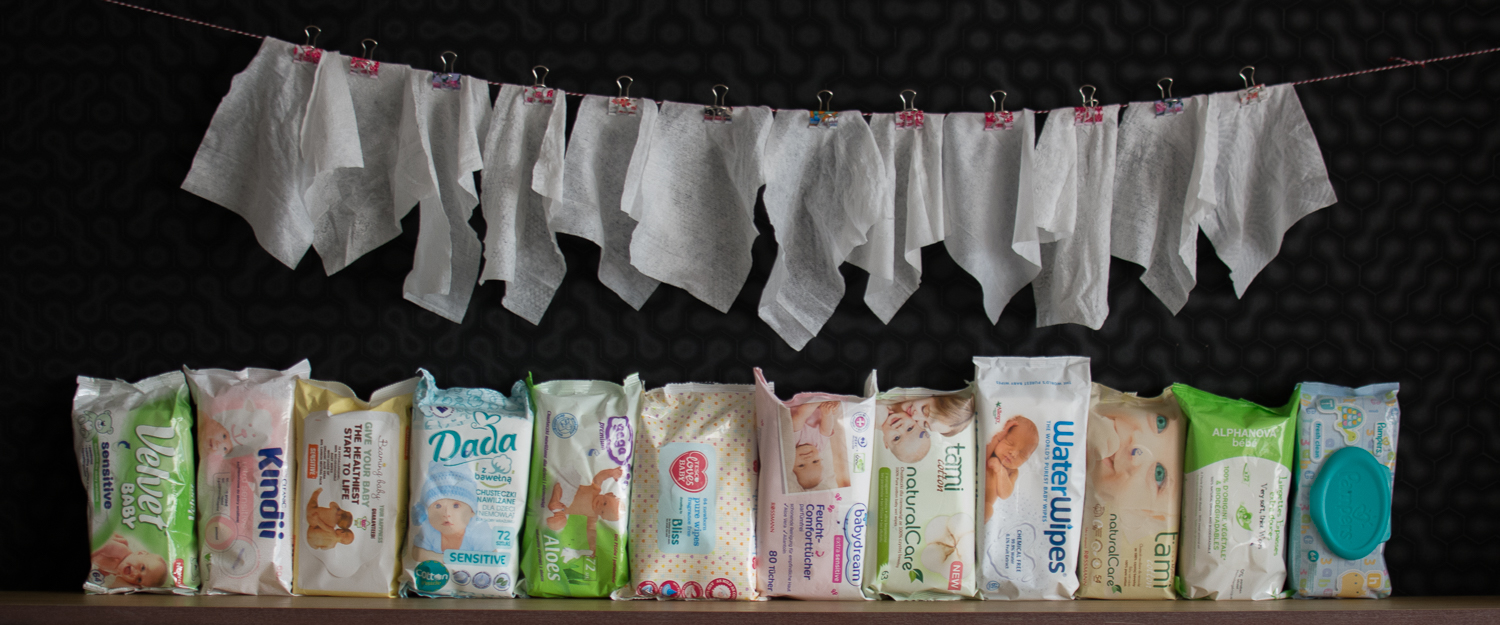 pampers sensitive chusteczki dla niemowląt 4 x 56 szt