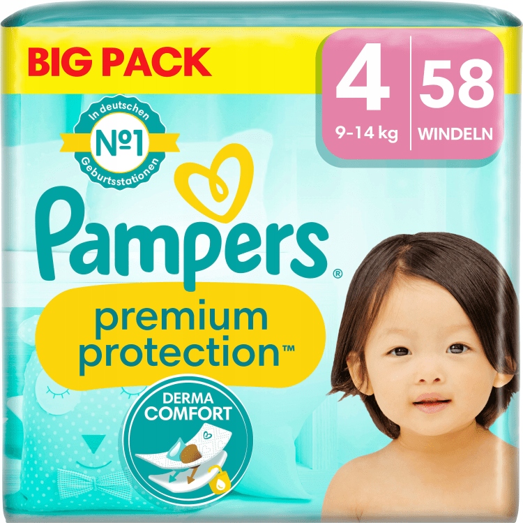 pamper new baby czy active baby