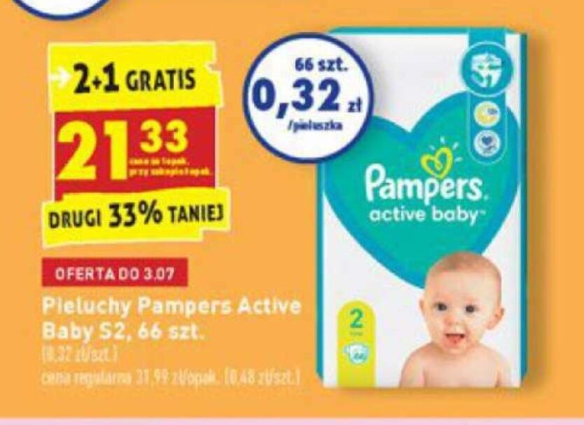 dystrybucja pieluch pampers