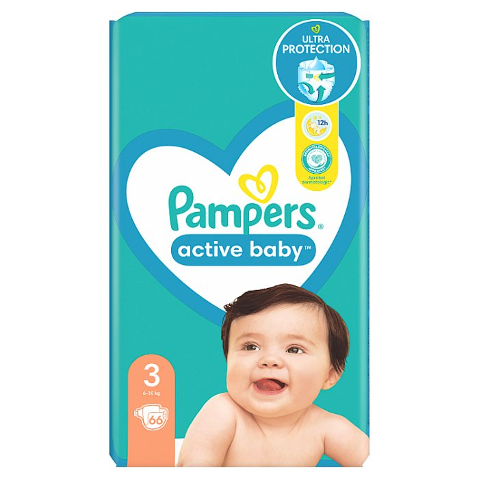 reklama majteczek pampers