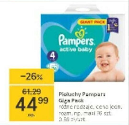 pampers pants pieluchomajtki midi 3 opinie