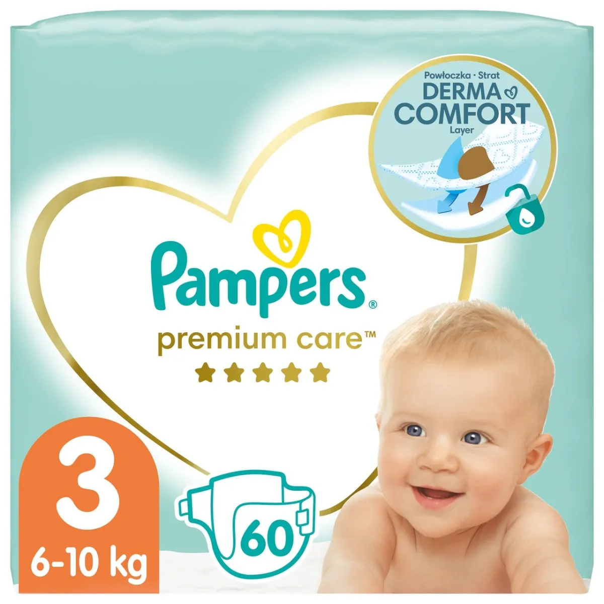 pampers roz 6 43 szt