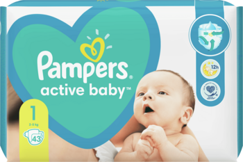 pampers active baby x large