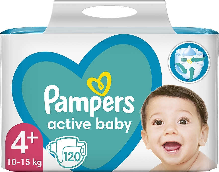 pampers active baby dry pieluchy rozmiar 4 76 szt