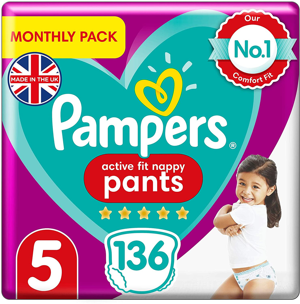 pampers premium care zapas na miesiac