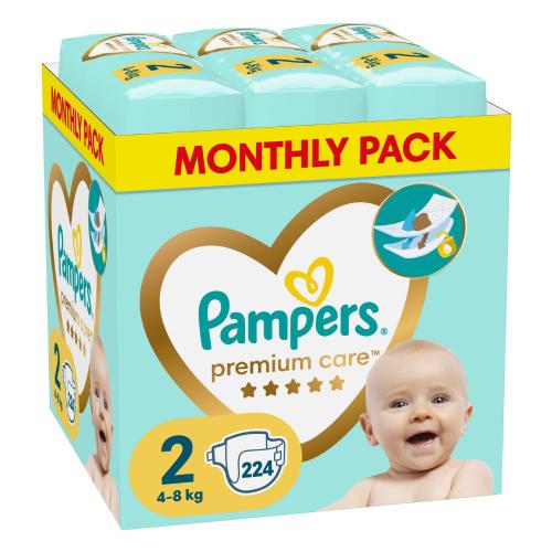 pampers premium care 1 duze pudla