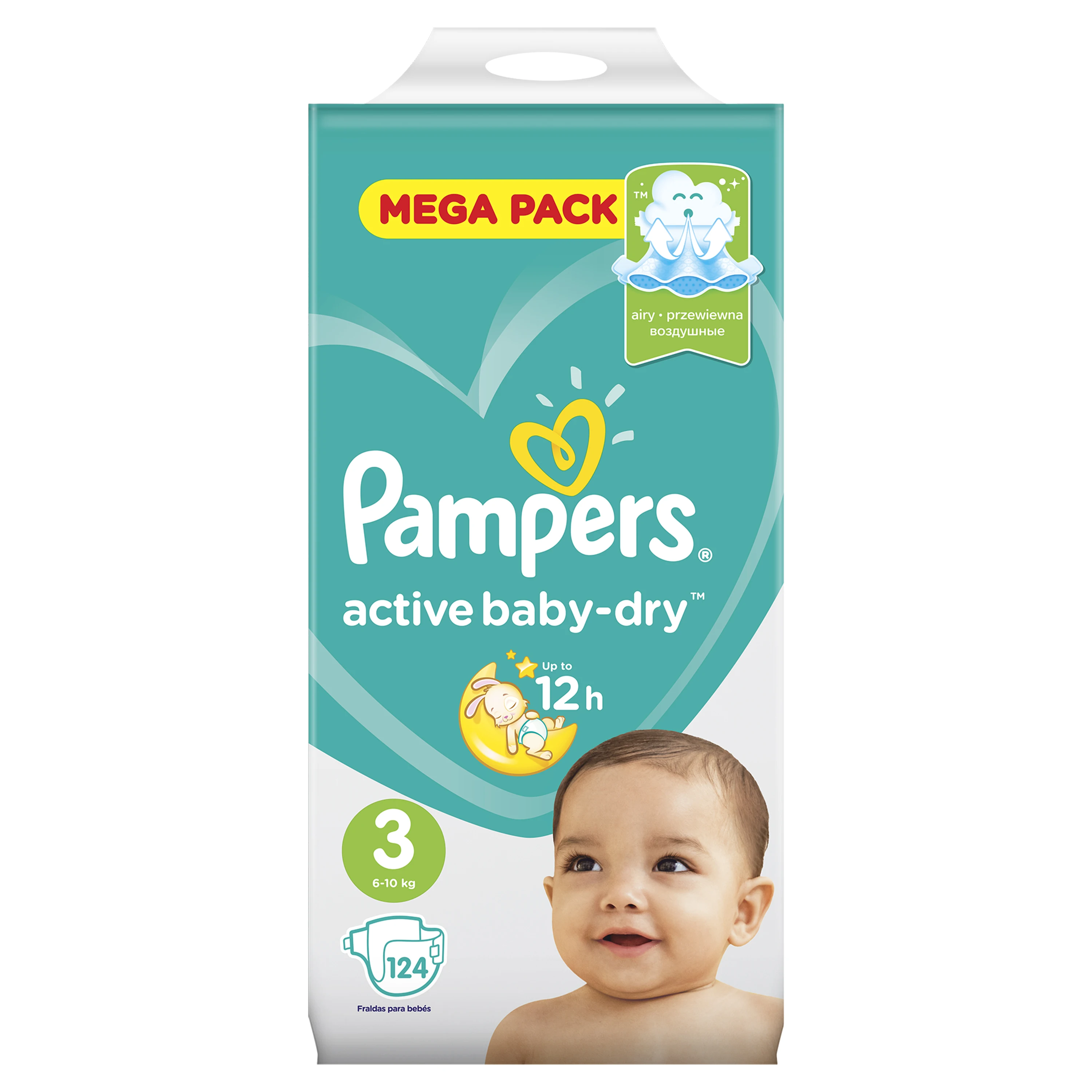 pampers premium care newborn 22 szt