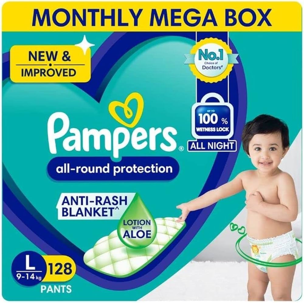 pieluchomajtki pampers carry packs