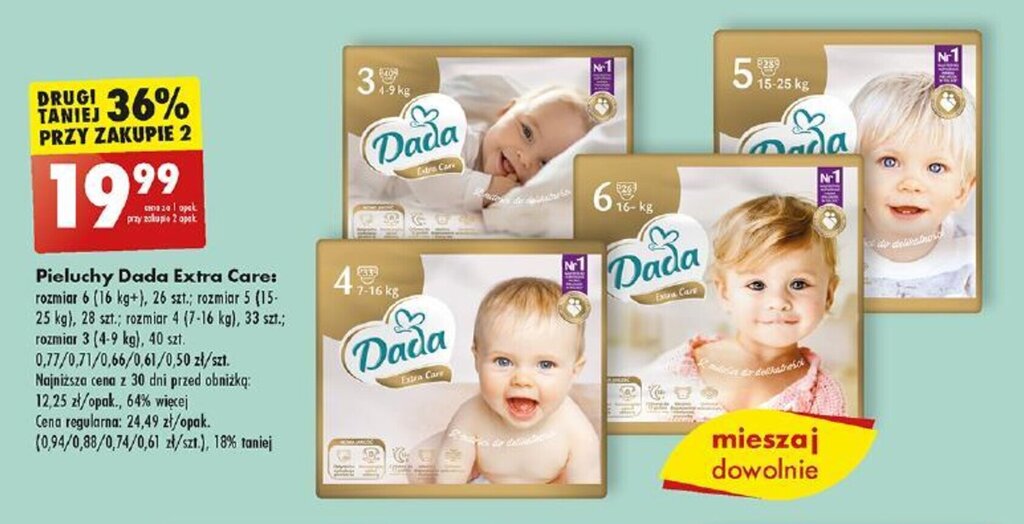 pampers active cena