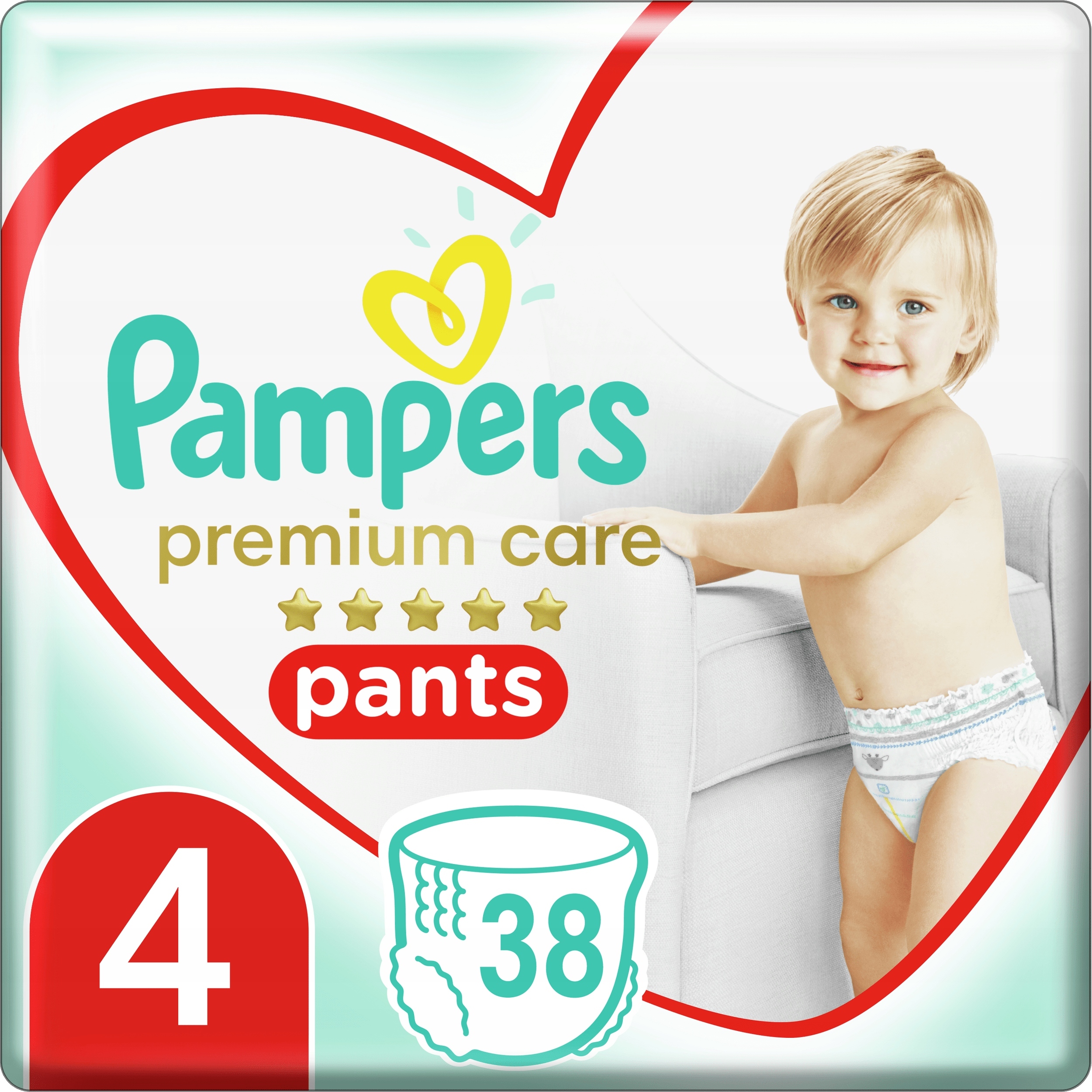 pampers pieluchomajtki extra large pants opis