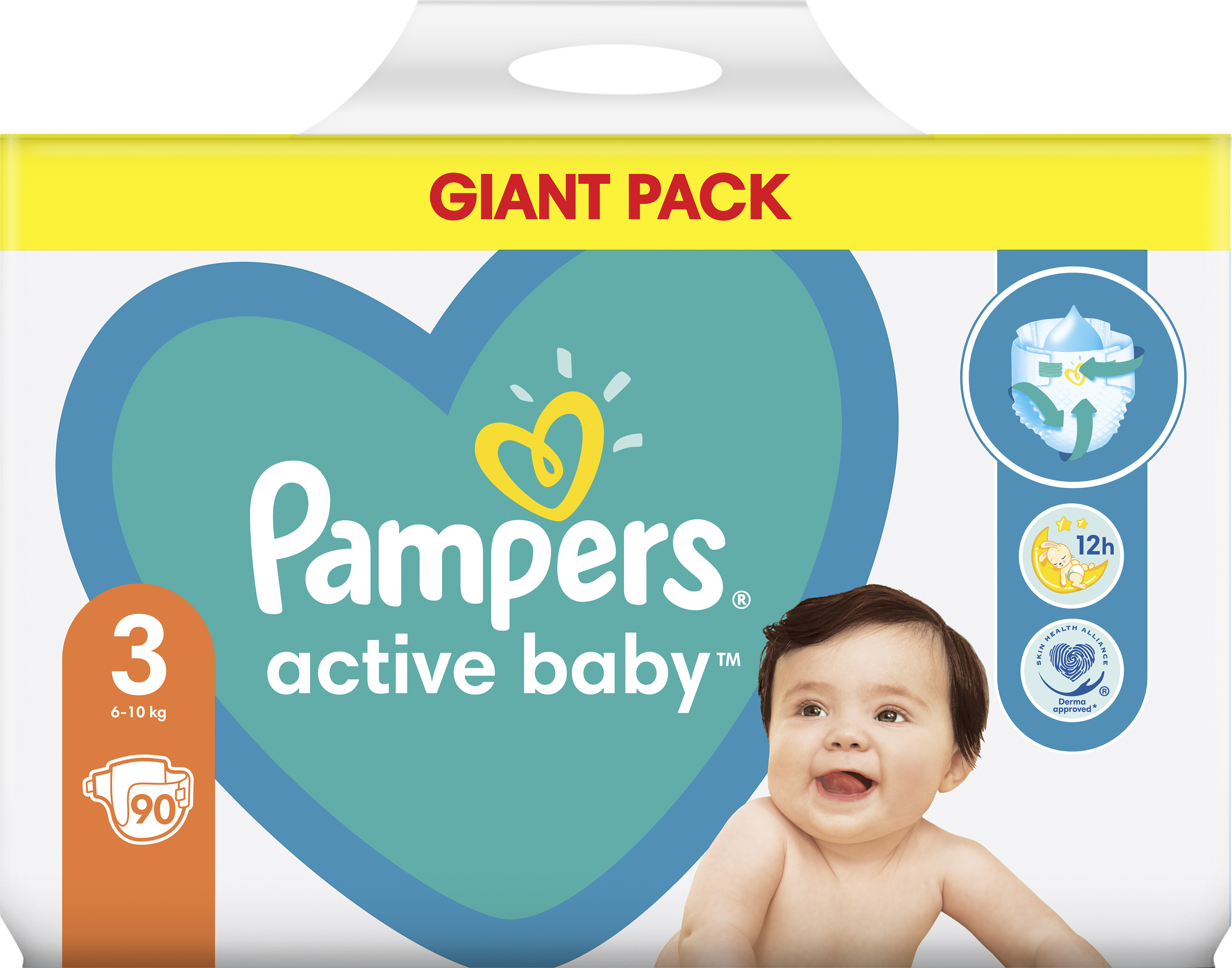 pampers active baby dry 6