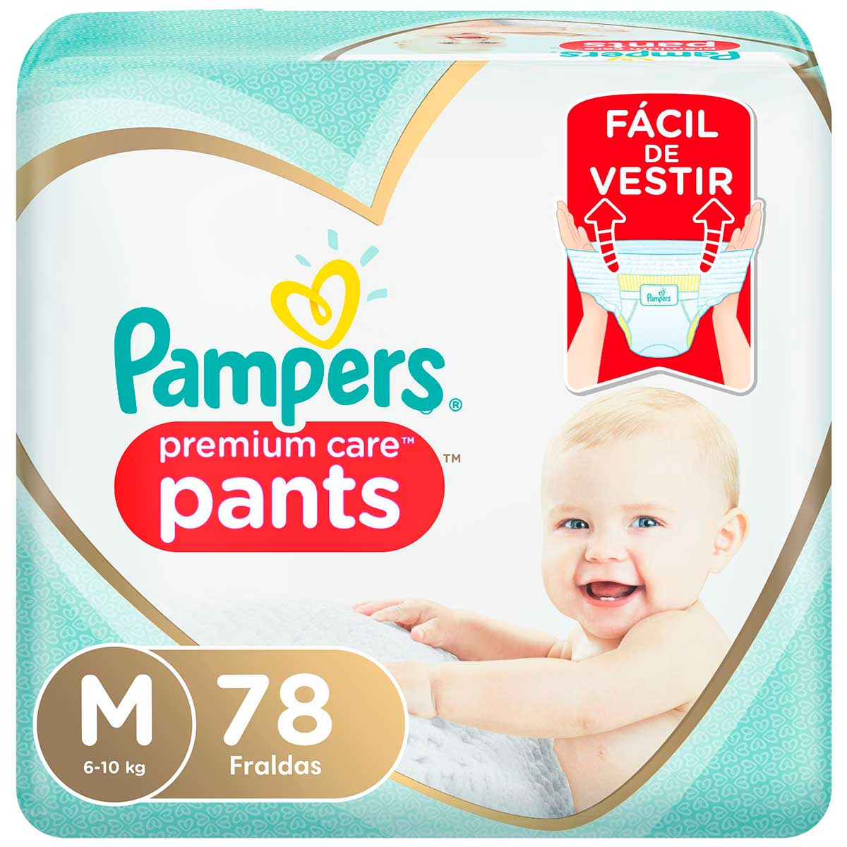 pampers pomaranczowe