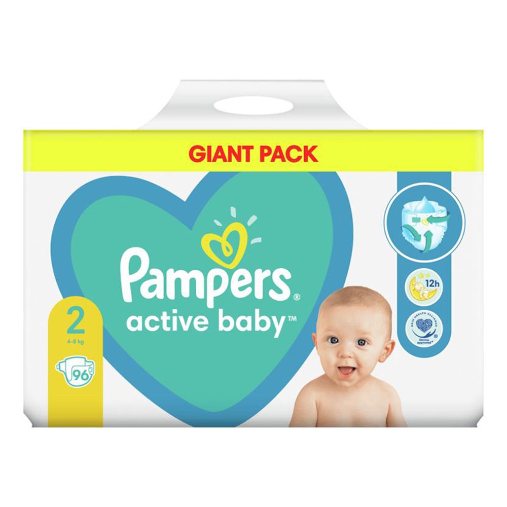 pampers active baby 3 74 szt