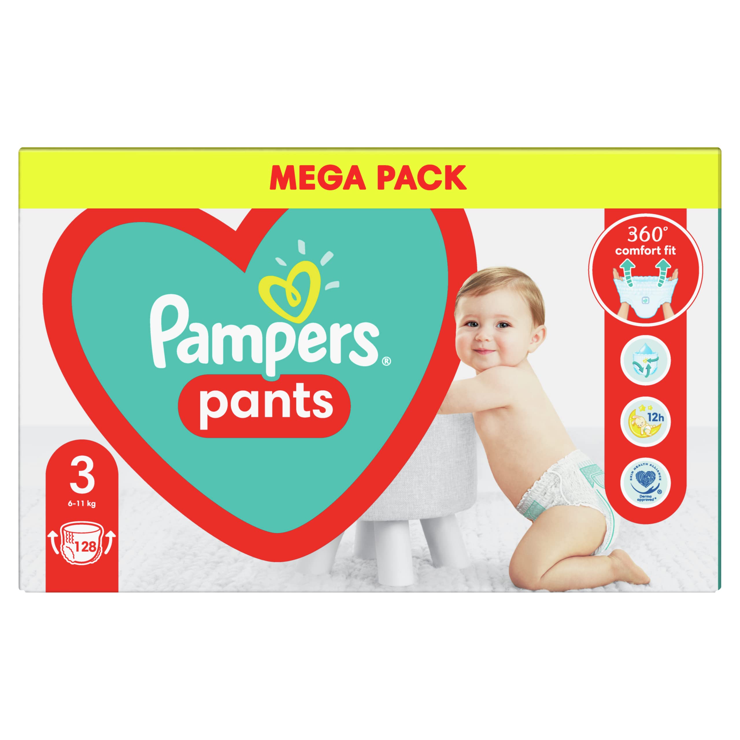 pampers pudło