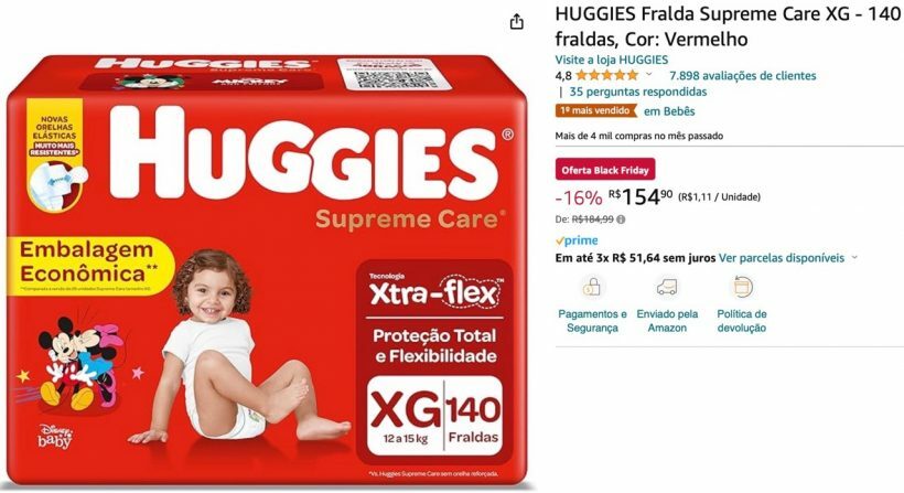 pampers pieluchomajtki xxl