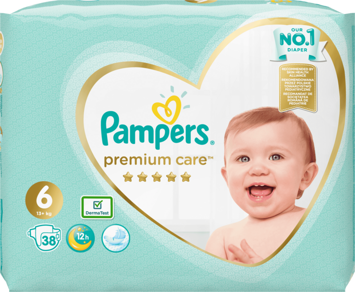 pampers premium care 1 newborn 2-5 kg 88 unidades
