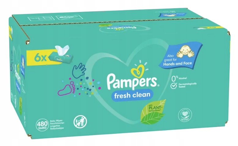 pampers fresh clean 5 1