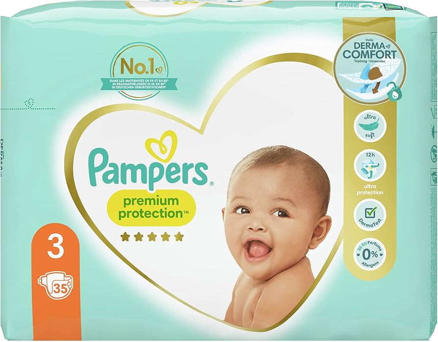 pampers premium care rozmiar 3 120