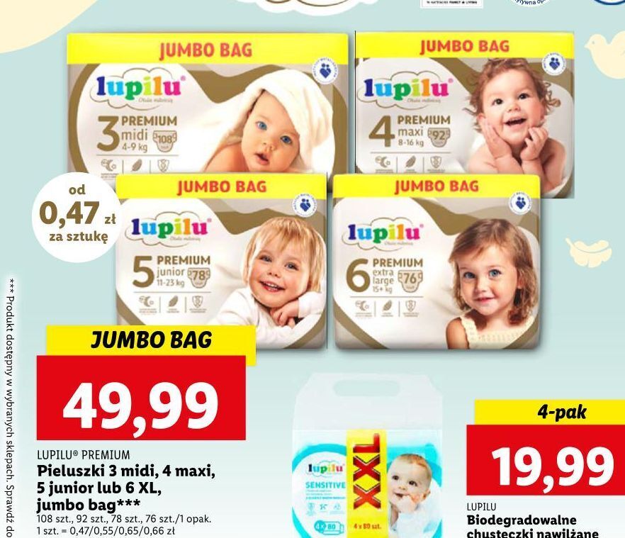 Japońskie pieluszki Whito M 6-11kg 3h