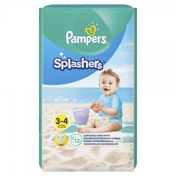 pee in pampers