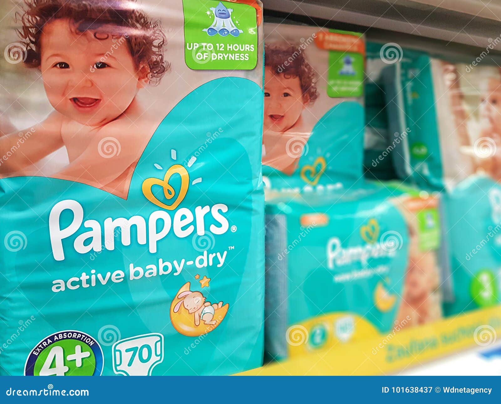 fresh clean pampers 4 pak cena